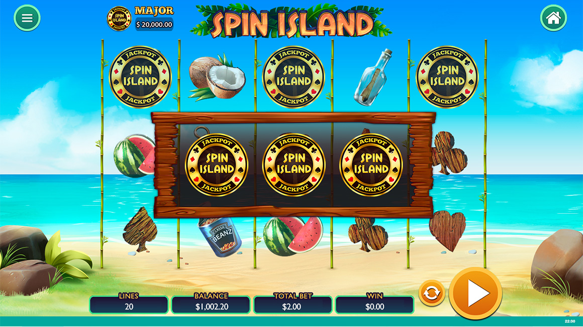 SUPER BONUS On The First Spin! - Biggest Win On Island Slot