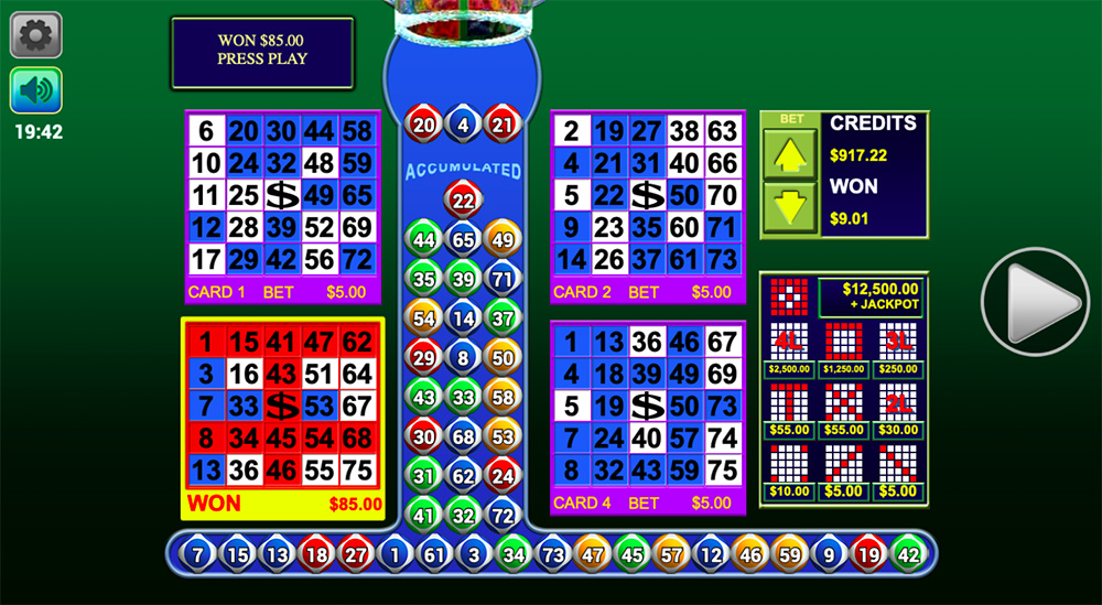 Video bingo Champion  Jogos de números, Jogos com numeros, Número