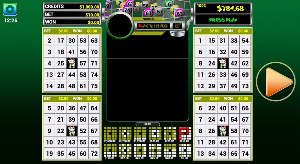 Show Ball Light » Jogos Bingos Grátis » Video Bingo Online 